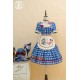 Miss Point Cat Sweetheart American Uniform Style Short Sleeve One Piece(Reservation/Full Payment Without Shipping)